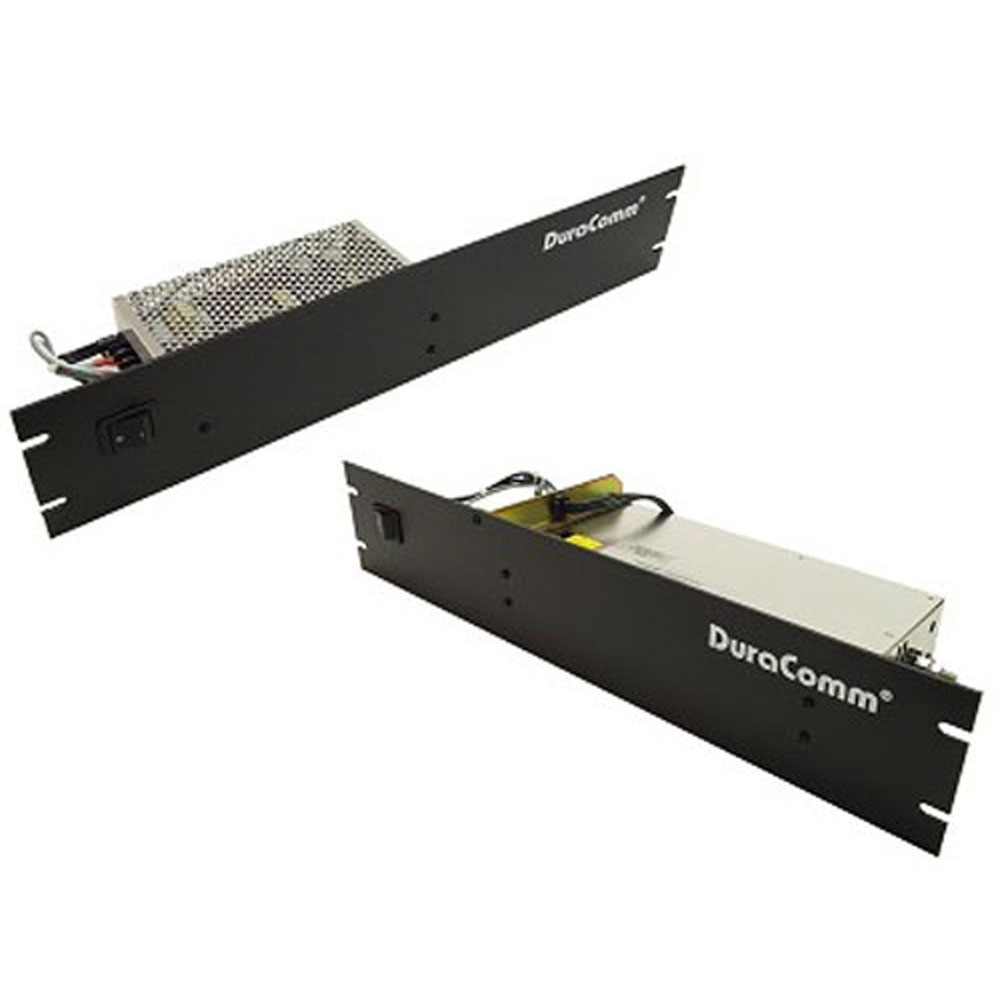 DuraComm RLP-8012 12V 80 AMP PEAK 19"RACK MOUNT POWER SUPPLY