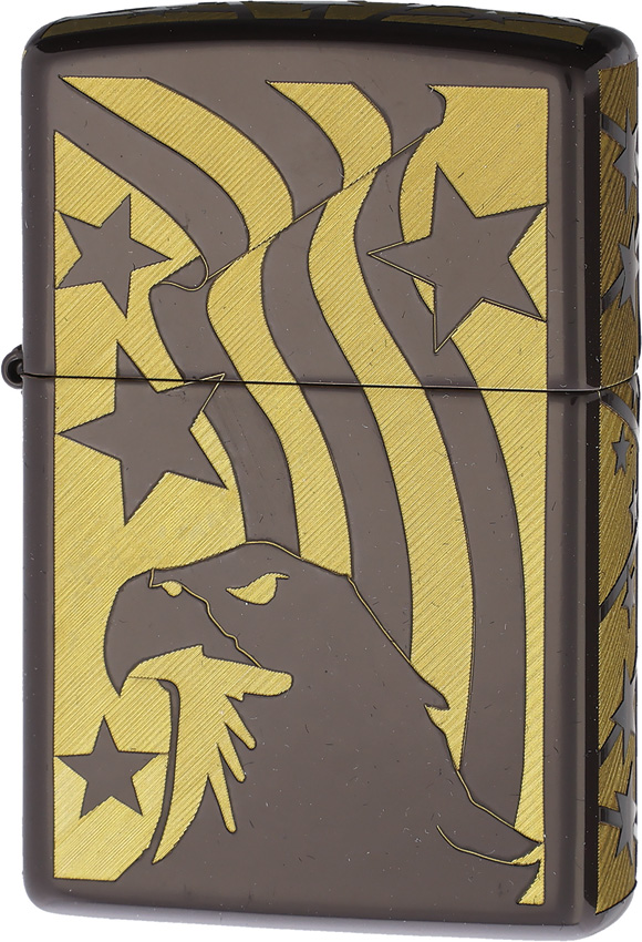 David Yellowhorse/Zippo Let Freedom Ring Lighter - DY9100BB