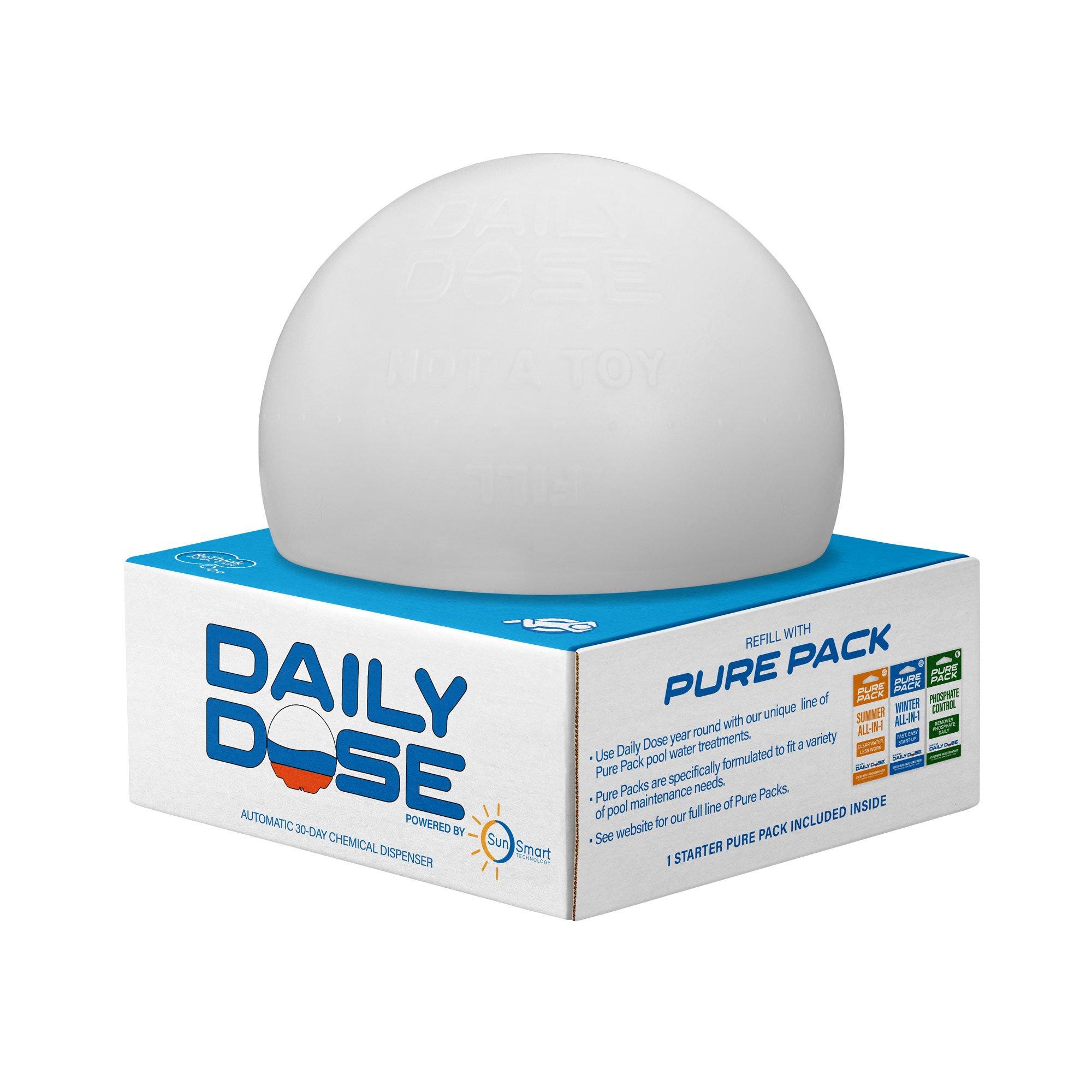 ReThink Pool Care - Daily Dose 30-Day Pool Chemical Dispenser