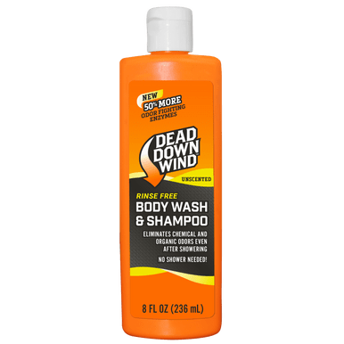 Dead Down Wind Body-Hair Wash Rinse Free 8 oz.