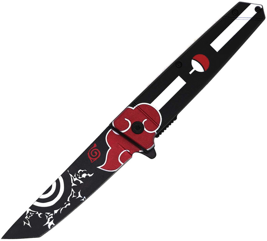 ElitEdge Linerlock Pocket Knife Spring Assisted Opening Samurai - EE10A102BKW