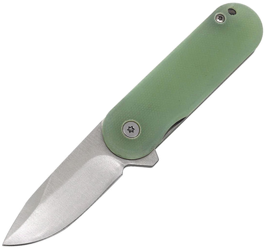 ElitEdge Small Linerlock Pocket Knife Jade - EE10B011JD