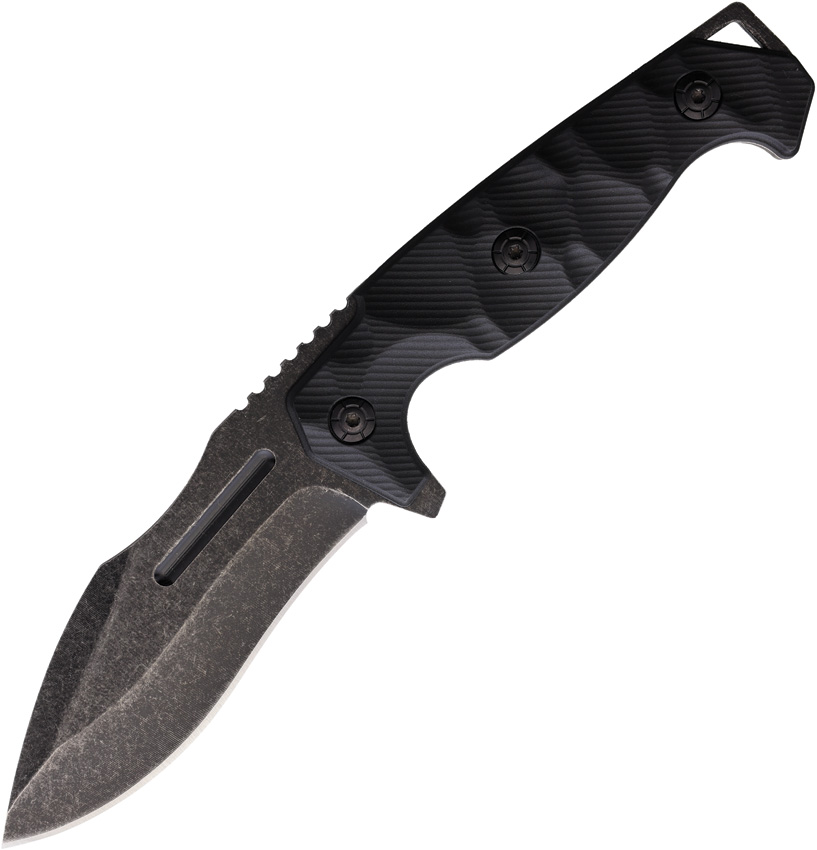 ElitEdge Tactical Fixed Blade Knife Black - EE20681BK