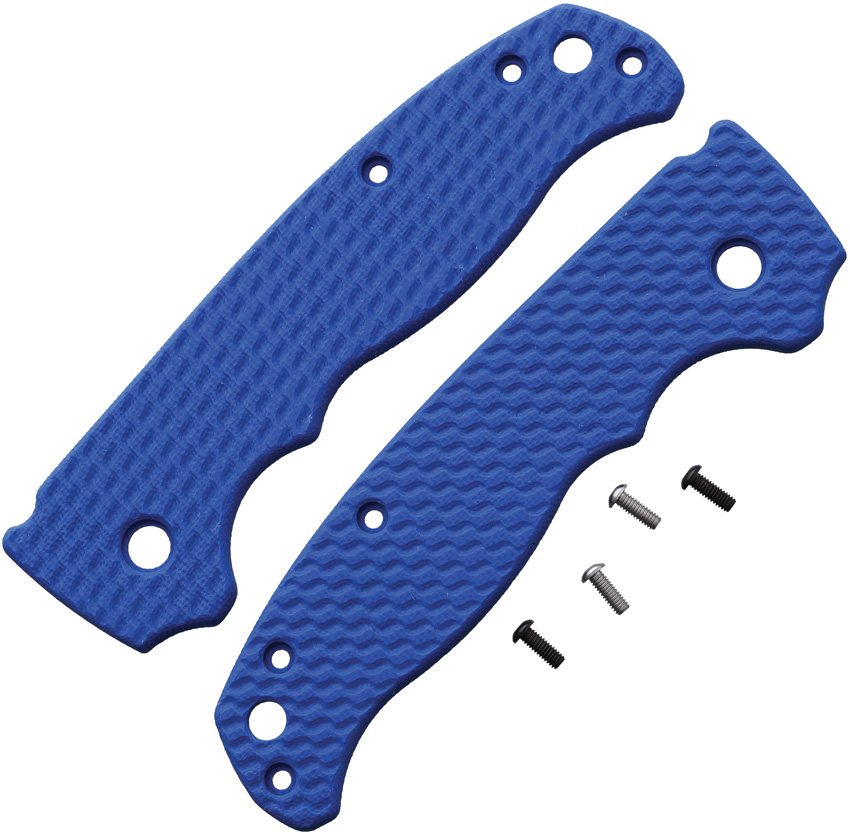 Flytanium Wavelength AD 20.5 Blue G10 Handle Scales - FLY0846BL