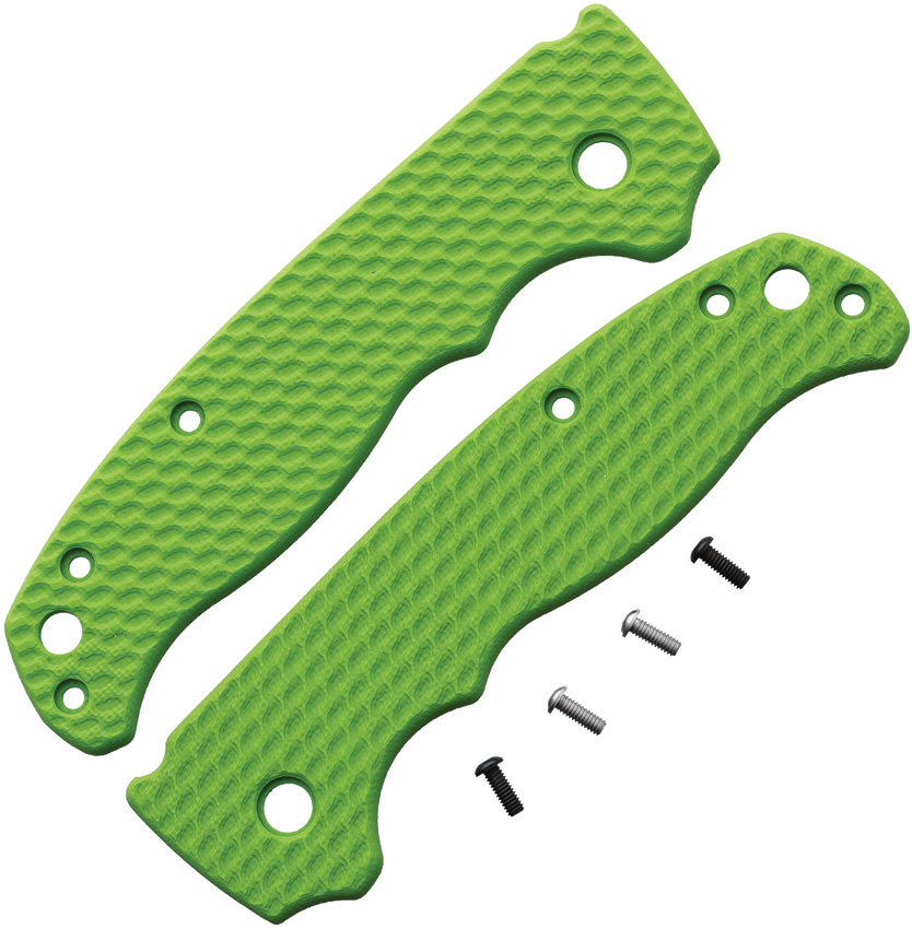 Flytanium Wavelength AD 20.5 Green G10 Handle Scales - FLY0846LG