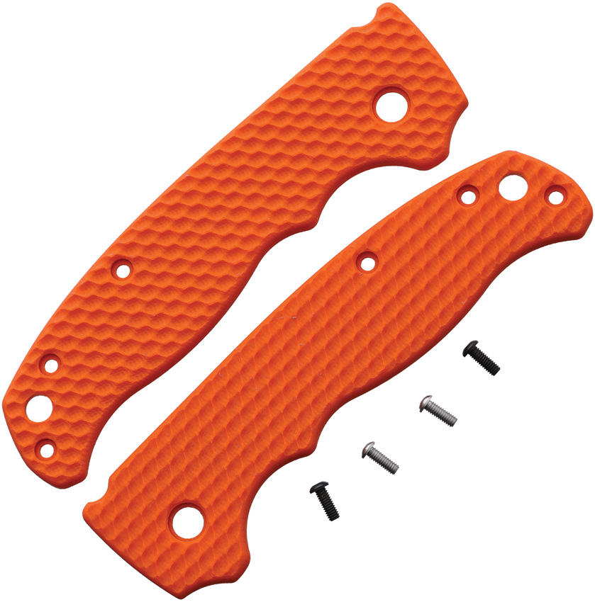 Flytanium Wavelength AD 20.5 Orange G10 Handle Scales - FLY0846OR