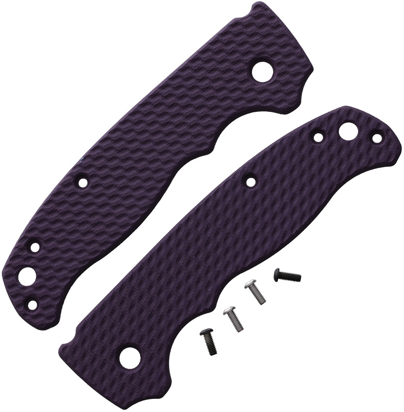 Flytanium Wavelength AD 20.5 Purple G10 Handle Scales - FLY0846PH