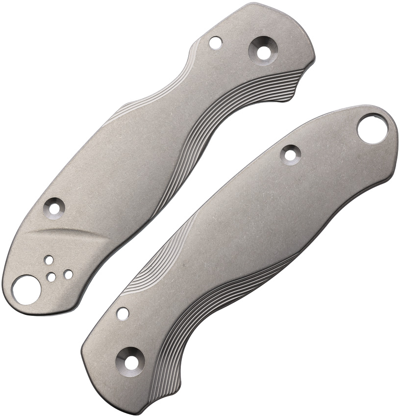 Flytanium Lotus PM3 Handle Scales Titanium - FLY1013