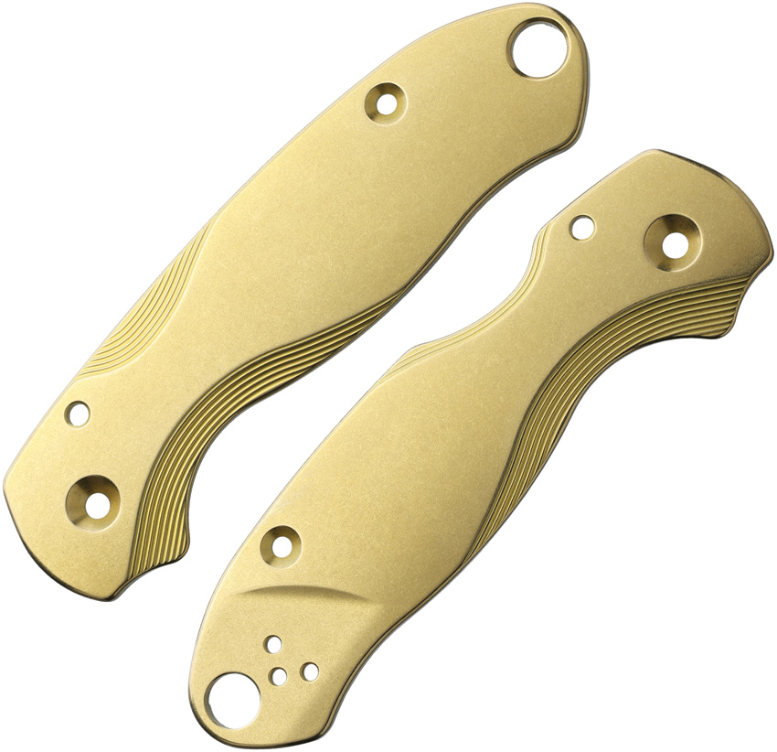 Flytanium Lotus Para 3 Handle Scales Brass - FLY1014