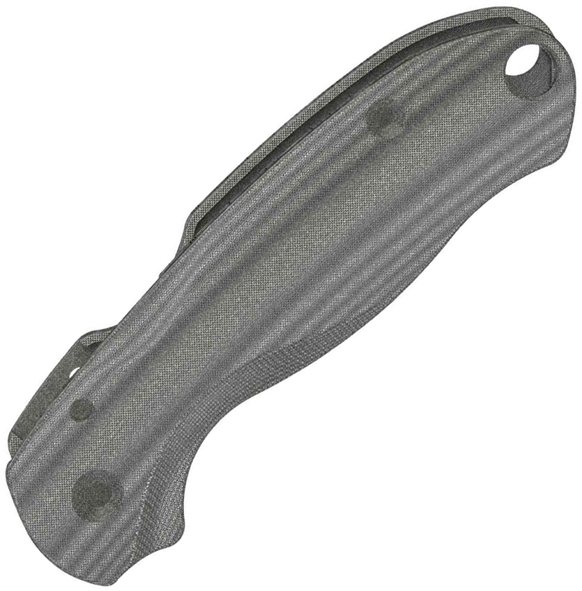 Flytanium Black Micarta Para3 Handle Scales - FLY1019BL