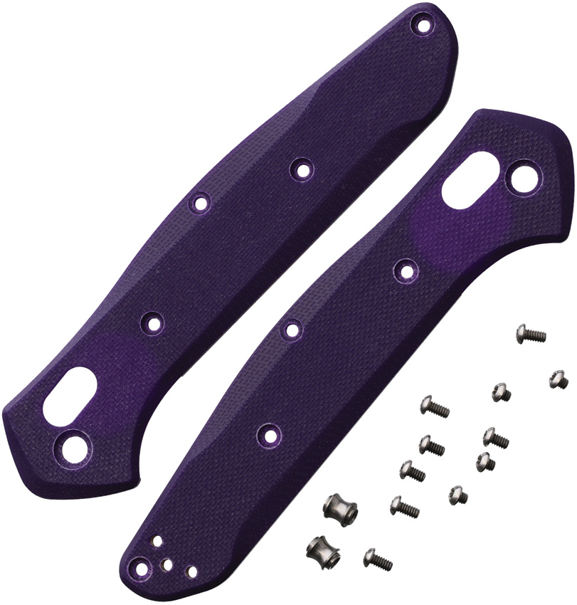 Flytanium G-10 Radar 940 Knife Handle Kit Purple - FLY1171PR