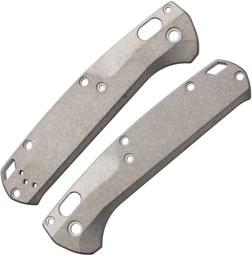 Flytanium Taggedout Handle Scales Titanium SW - FLY1208S