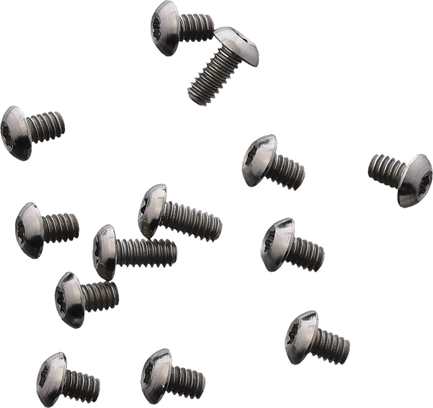 Flytanium Taggedout Screw Set Silver - FLY1214S