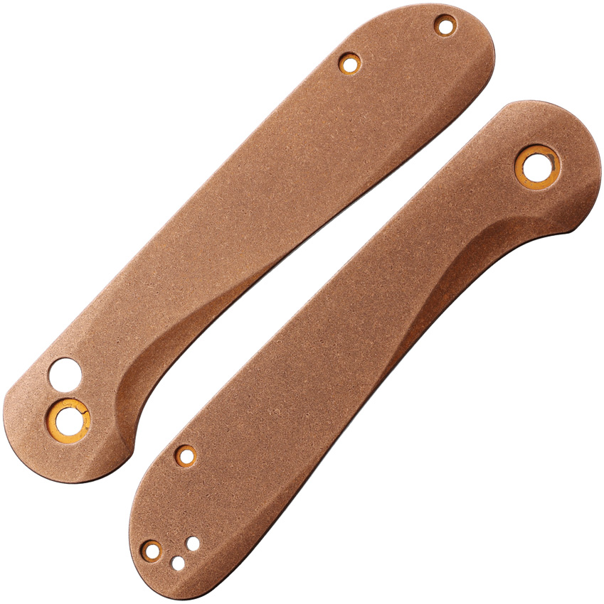 Flytanium Button Lock Elementum Handle Scales Copper - FLY1259
