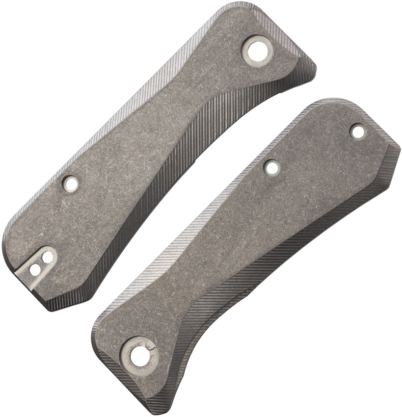 Flytanium Groove Banter Handle Scales SW Titanium - FLY1287S