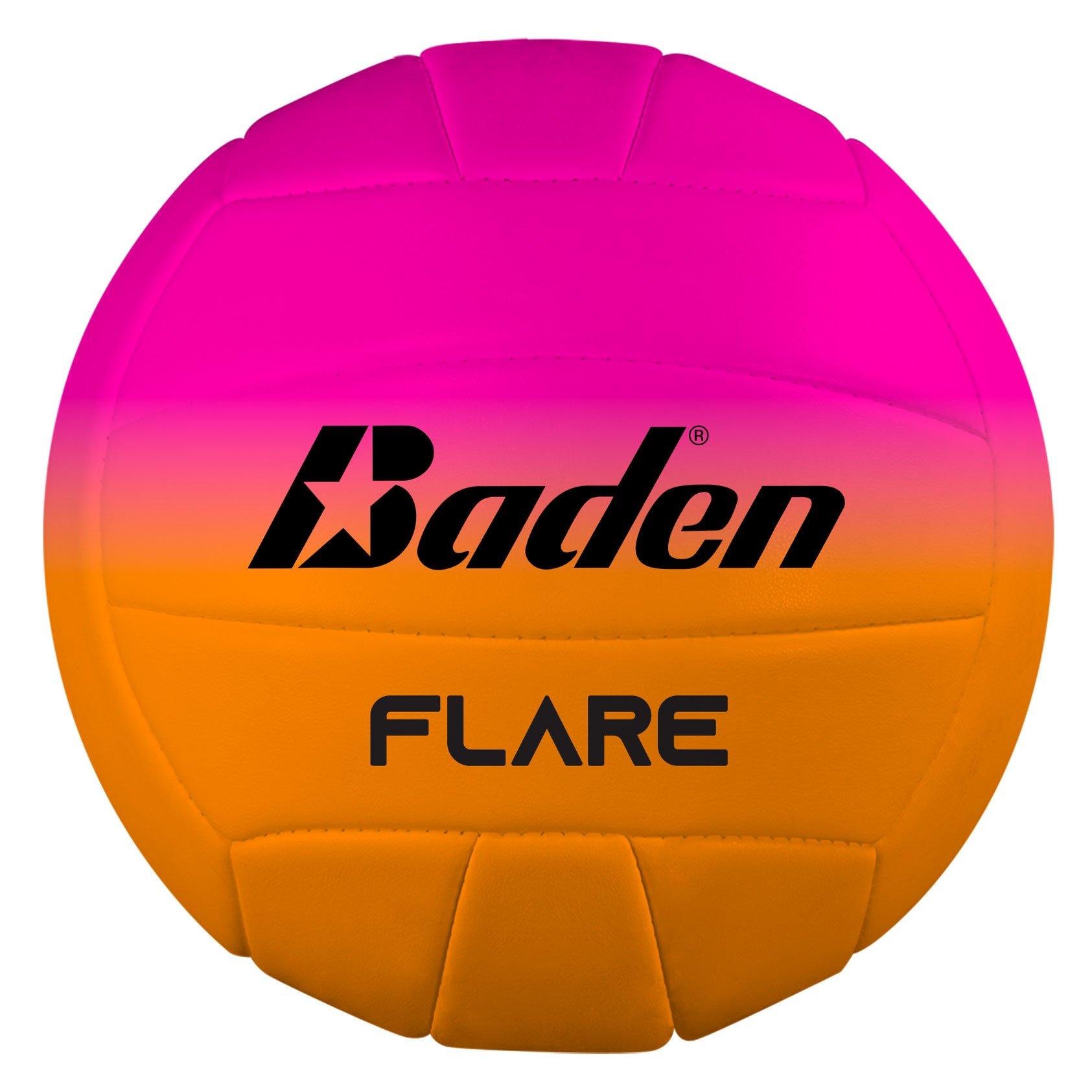 Baden - Flare Pink and Orange Volleyball