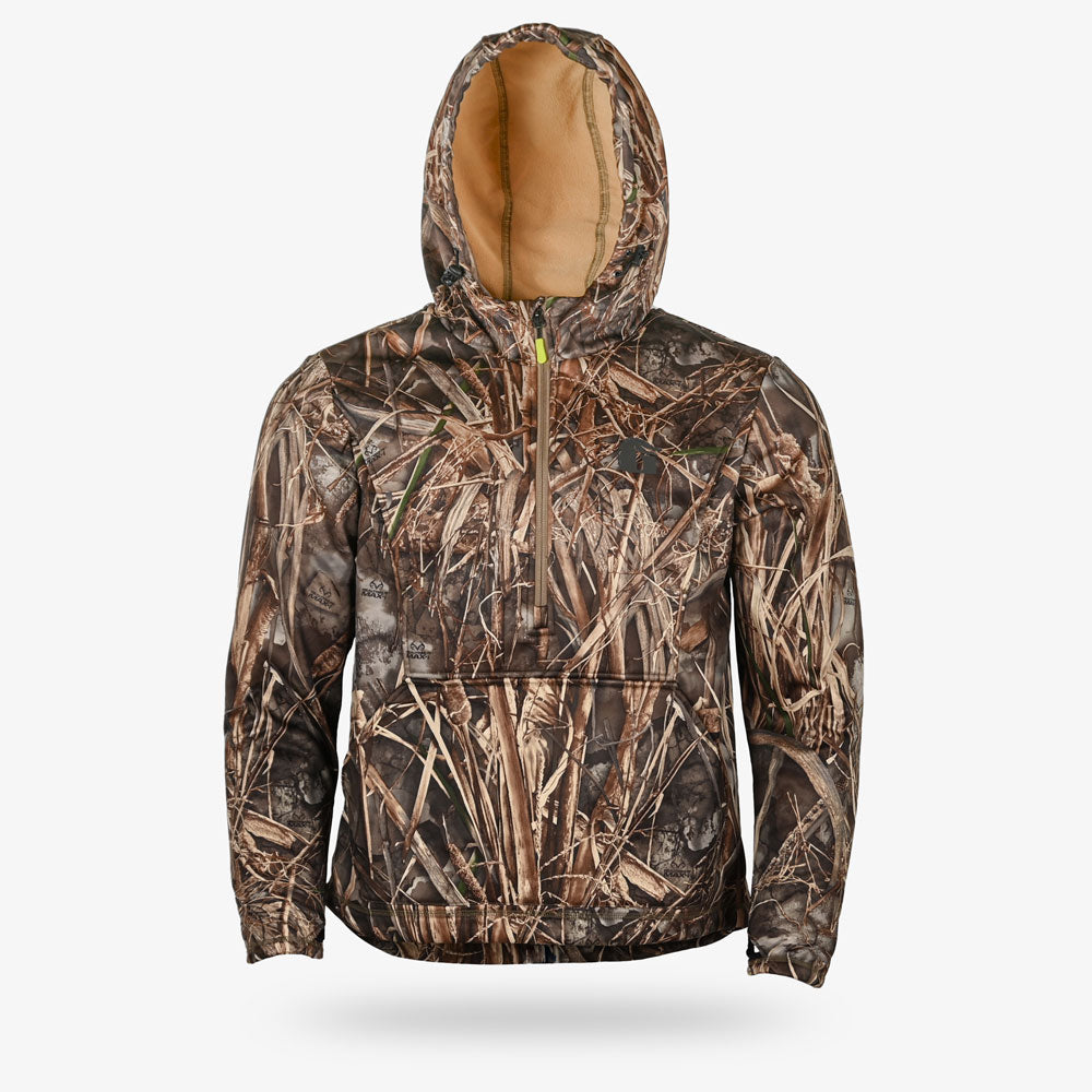 Gator Wader Catahoula 1/2 Zip Hoodie | Mens - Realtree Max-7