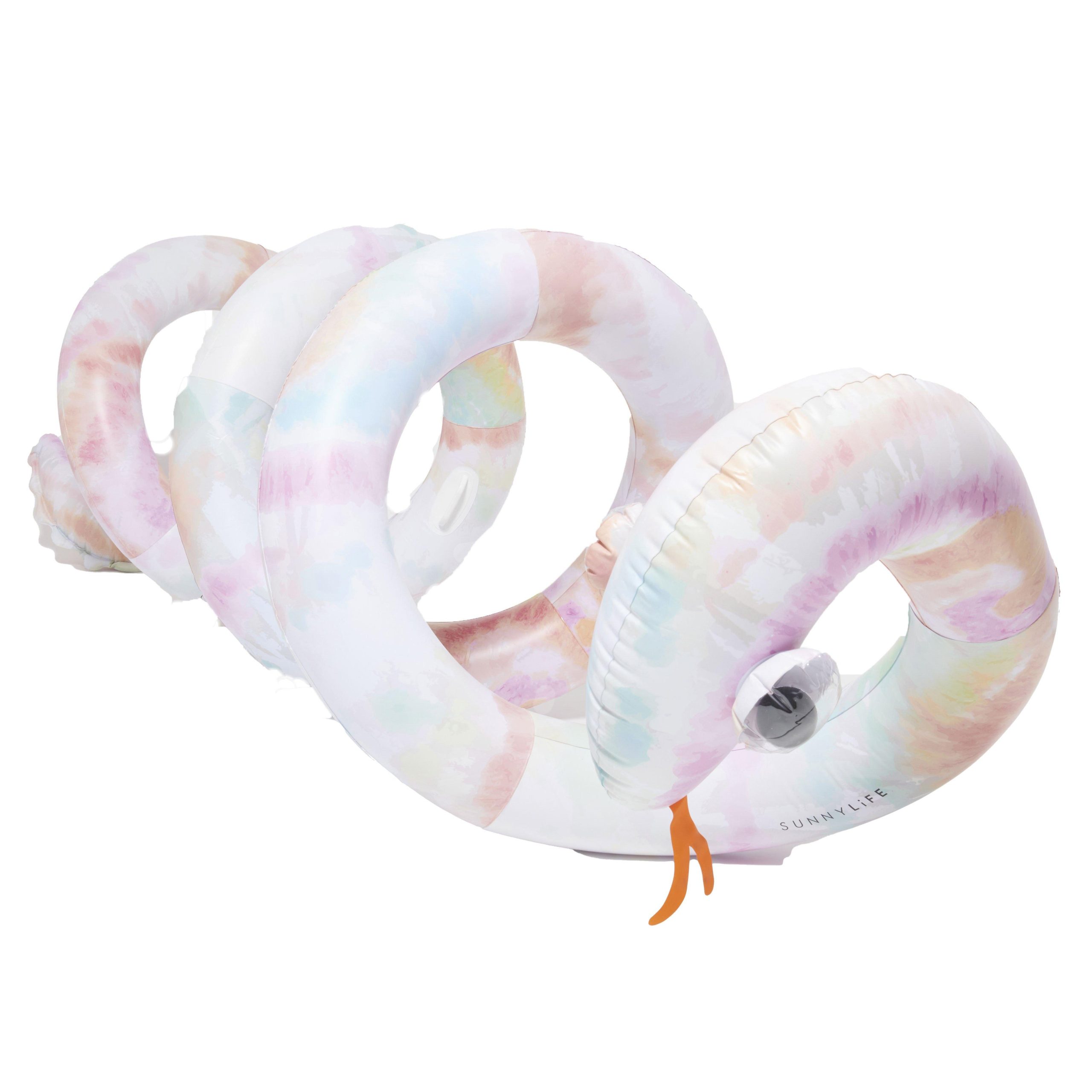 SUNNYLiFE - Giant Inflatable Noodle Snake Tie Dye Multi