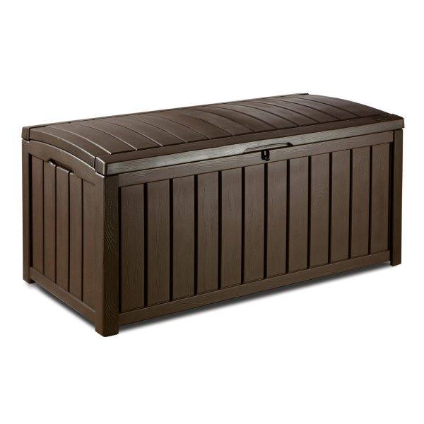 Keter - Glenwood 101 Gallon Deck Box, Brown
