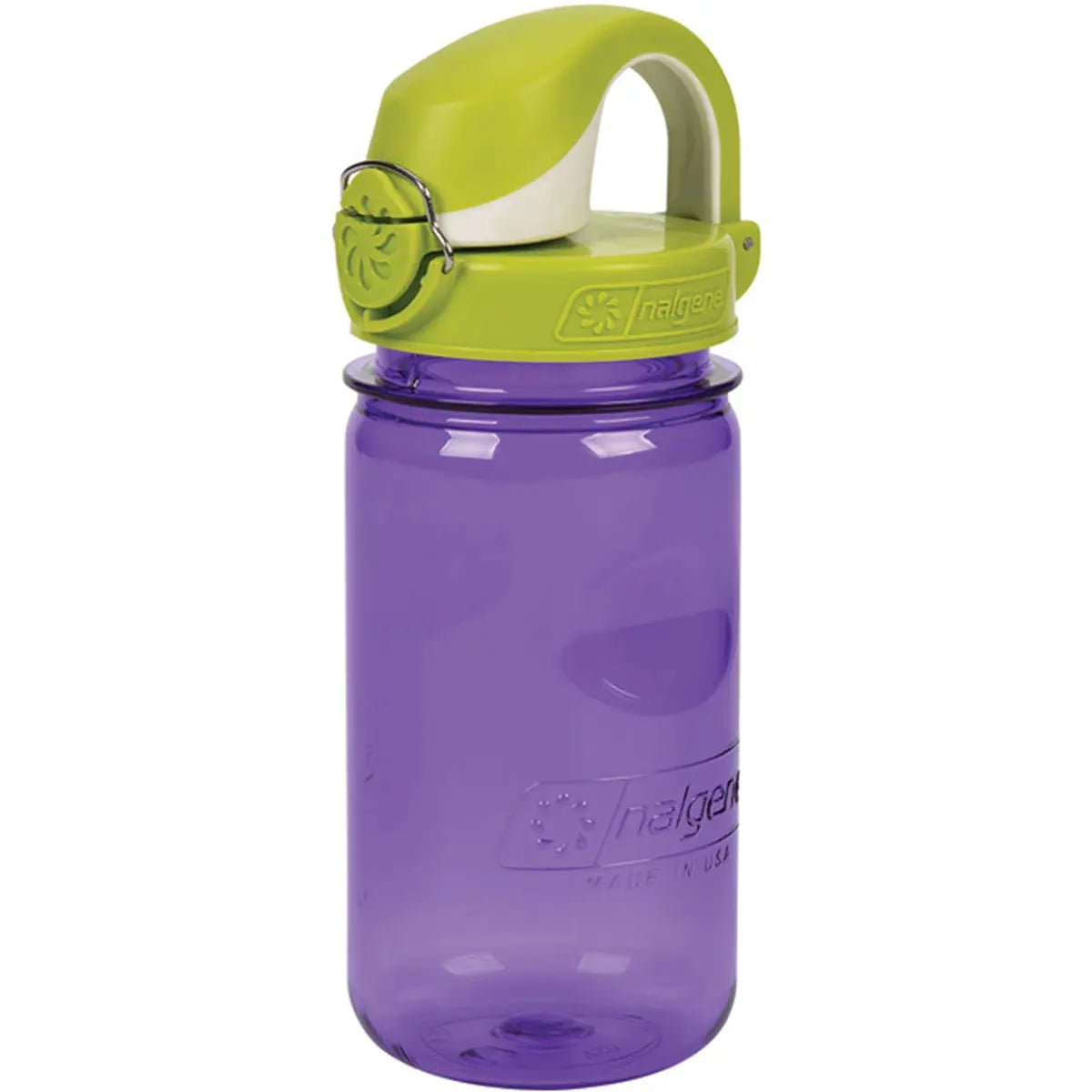 Nalgene Kid's Sustain 12 oz. On the Fly Water Bottle - Hoot Purple/Green