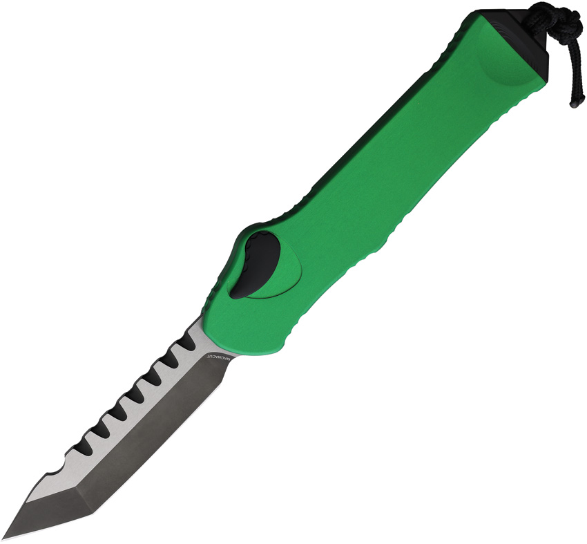 Heretic Automatic Pocket Knife Hydra 2Tone DLC Toxic Green - H00611ATXGRN