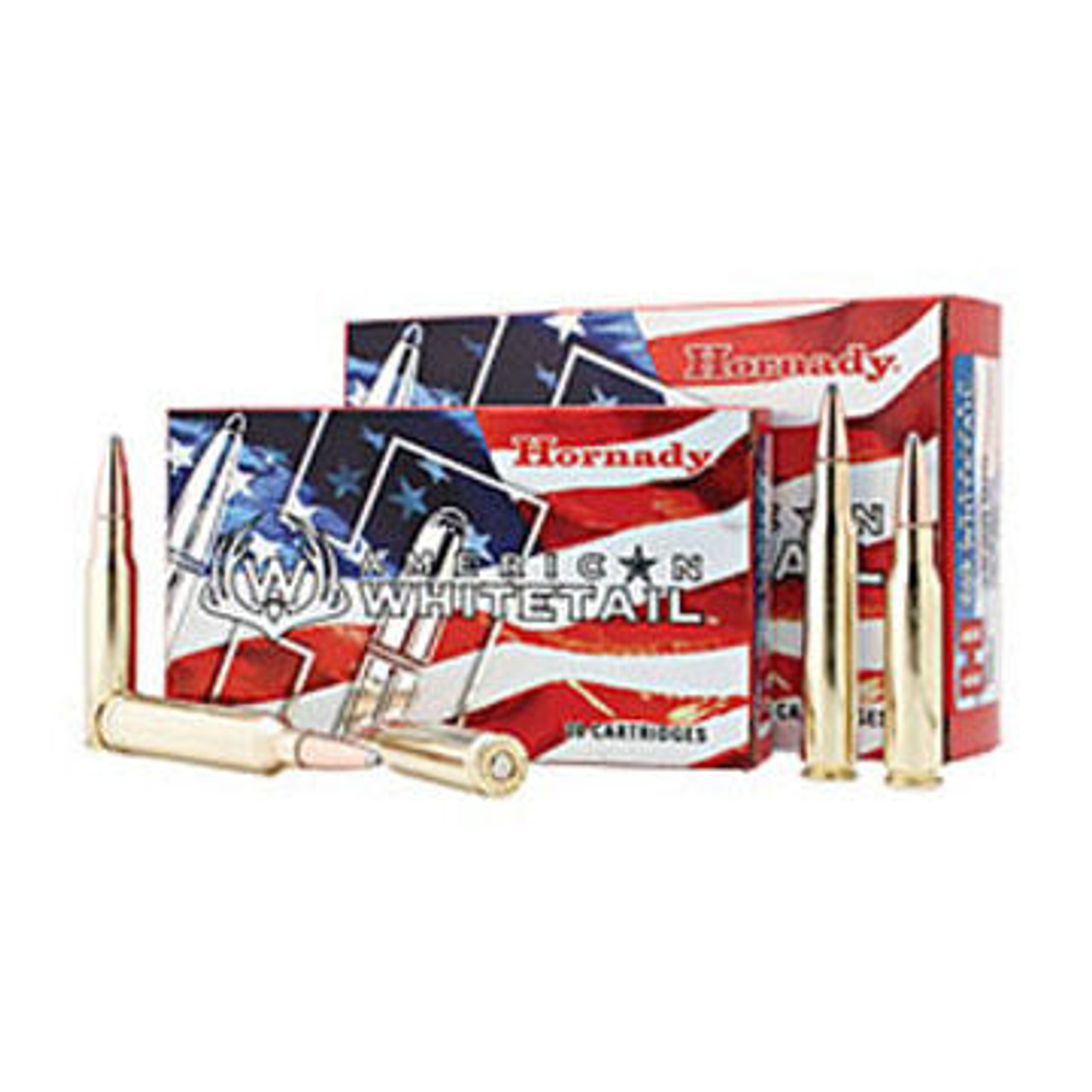 Hornady American Whitetail 30-06 Springfield 150 Grain InterLock SP Rifle Ammo (20)