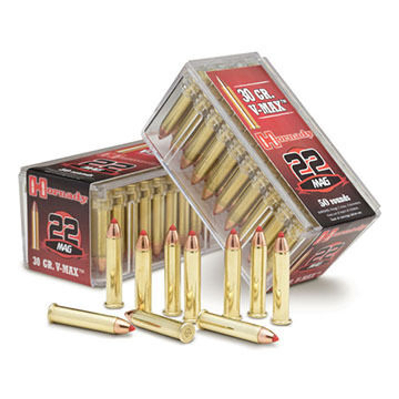 Hornady Varmint Express 22 WMR 30 Grain V-Max Ammo (50)