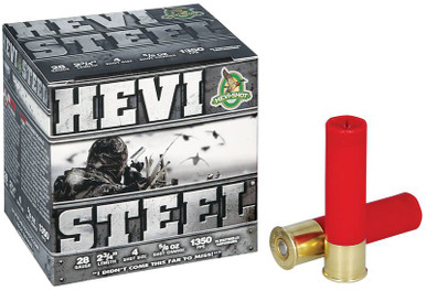 Hevi-Shot Hevi-Steel - 28 Gauge, 2 3/4", 5/8 oz, #4 Shot