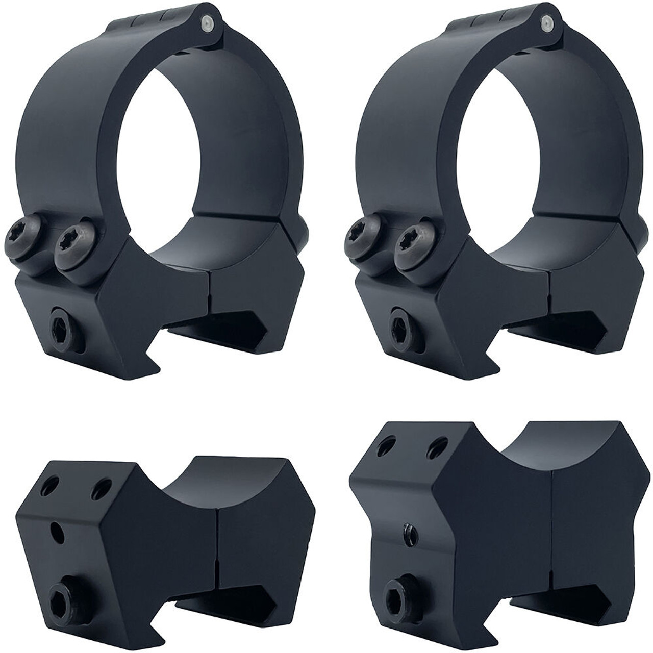Versaring Hinge 30mm Scope Ring Set