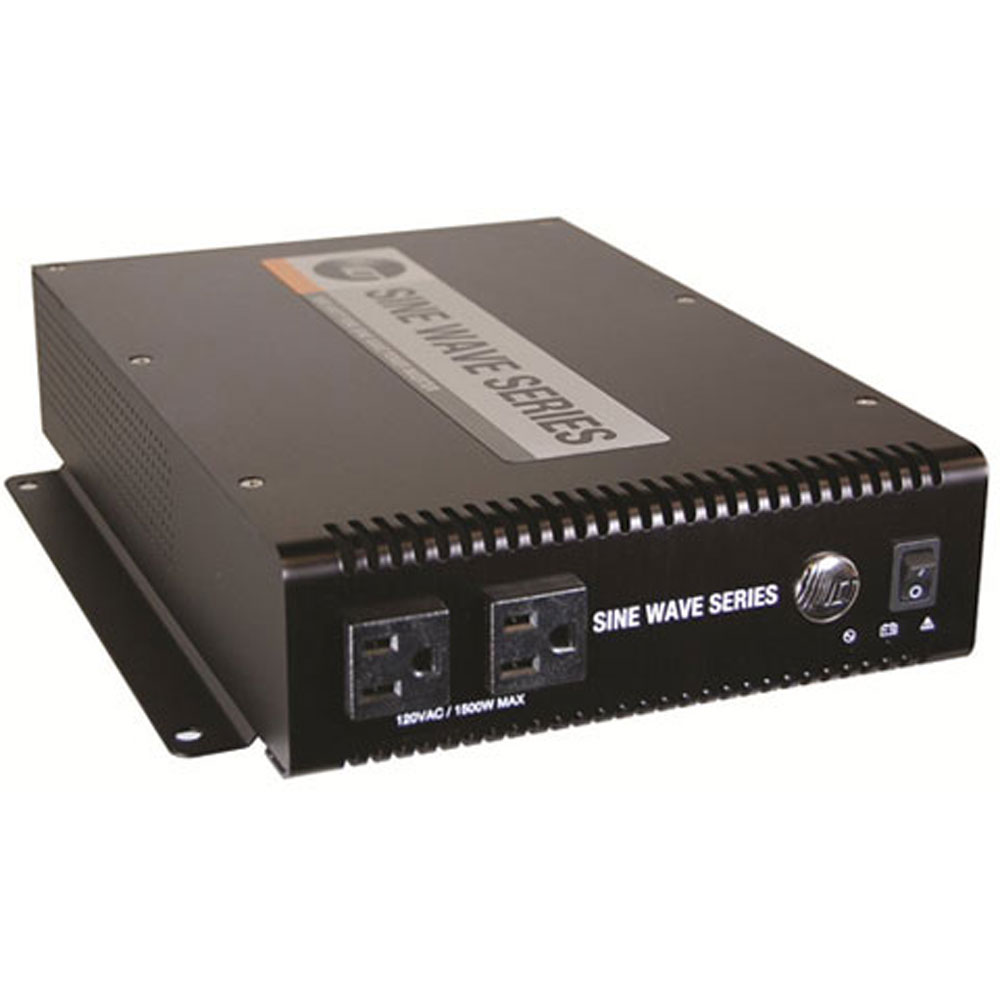 ICT 1500-12SWTC 1500 Watt True SW Inverter 12 Vdc - 115 Vac w/Xfer Sw & TCIP