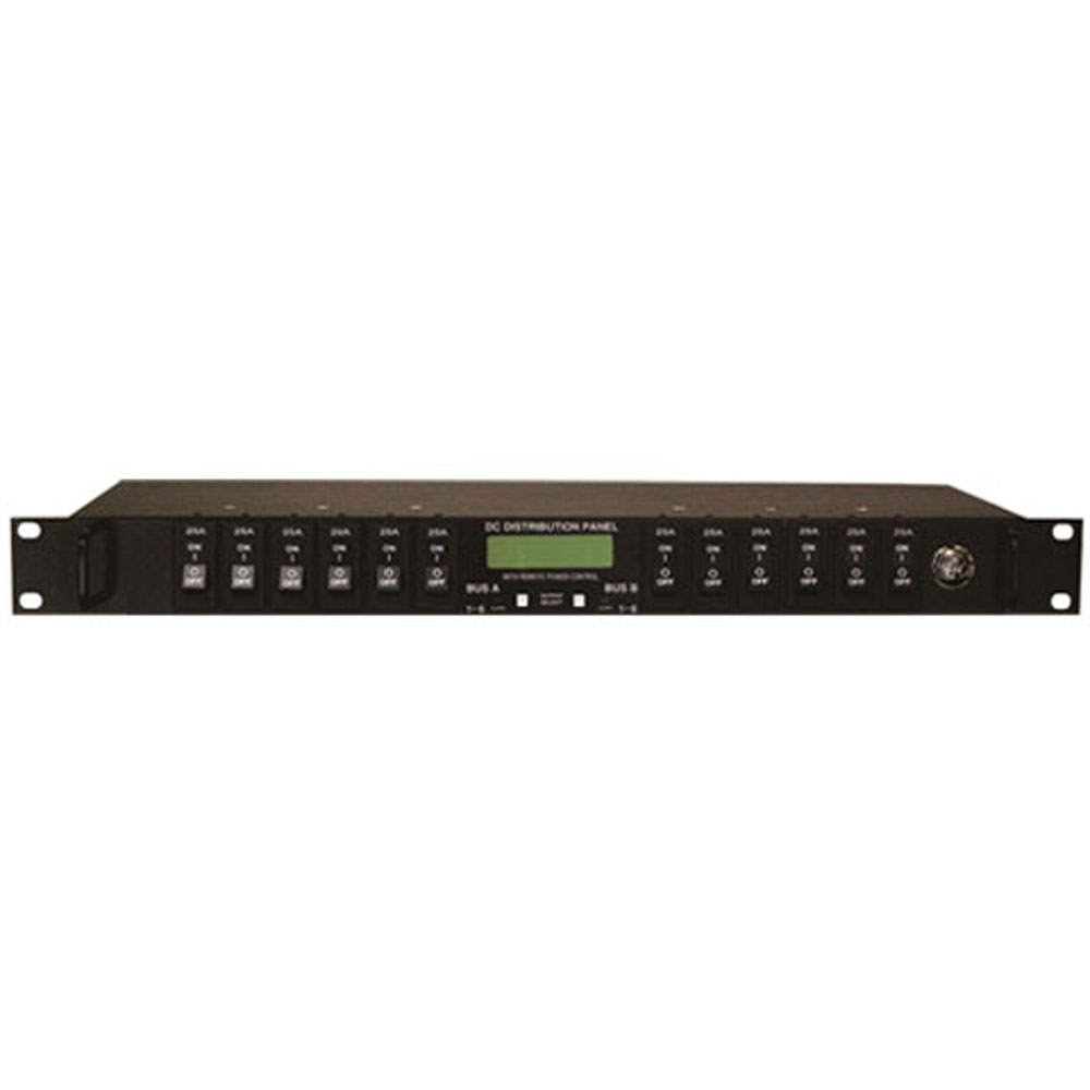 ICT 200DB-12IRC 12/24/48Vdc 200 Amp 19" Rack Dual Bus Brkr Dist Pnl w/ Enet