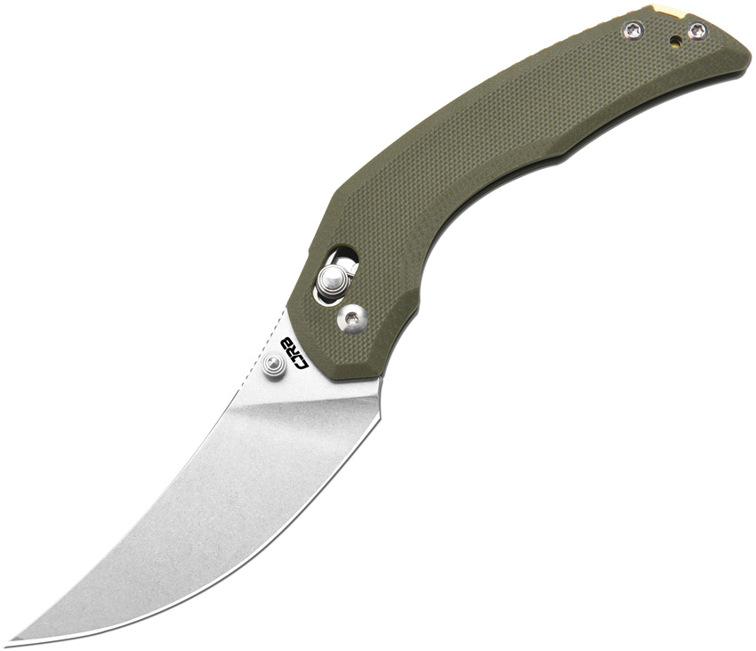 CJRB Nanner Lockblade Pocket Knife AR-RPM9 Green G10 - J1955GN