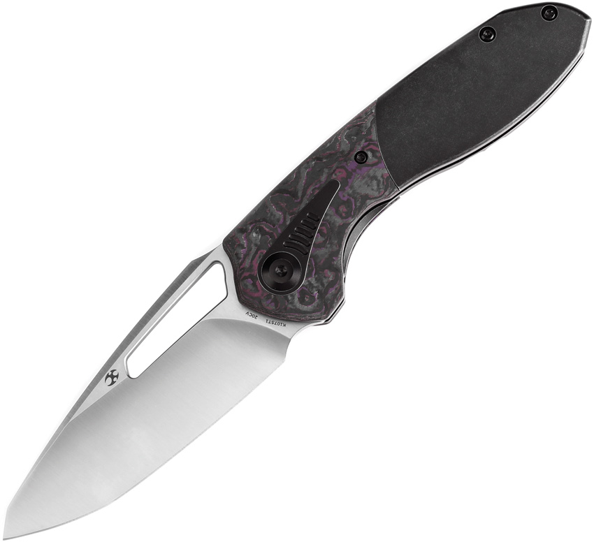 Kansept Thoth Bolster Lock Purple Haze Framelock Pocket Knife - K1075T1