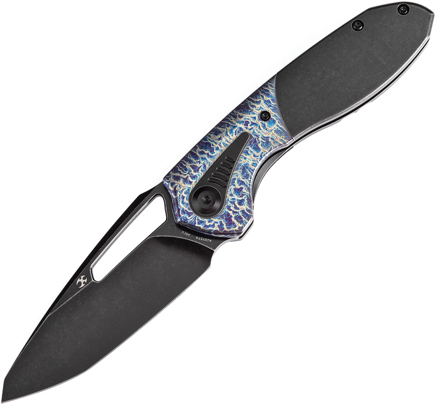 Kansept Thoth Bolster Lock Lightning Framelock Pocket Knife - K1075T4