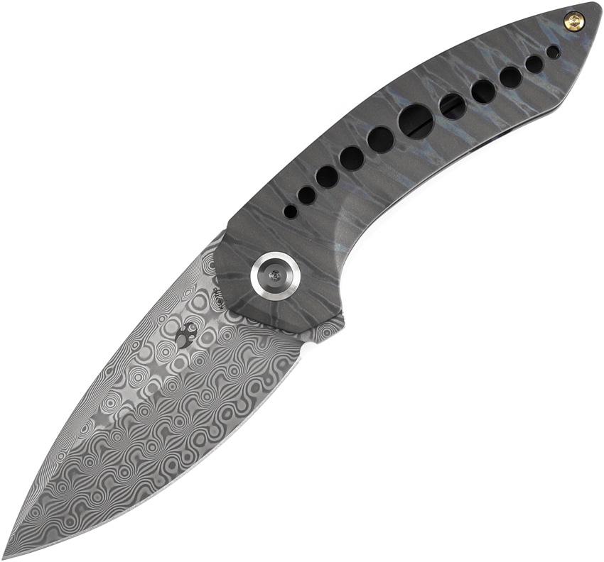 Kansept ODD 21 Framelock Pocket Knife Flame - K1077A5