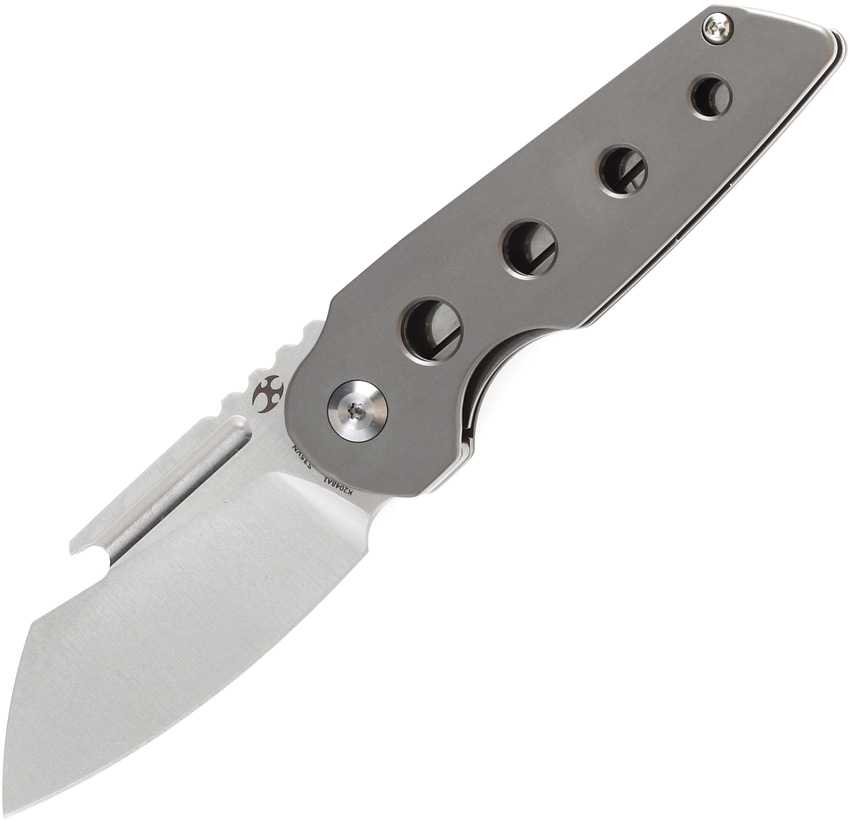 Kansept Rafe Linerlock Pocket Knife BB Titanium - K2048A1