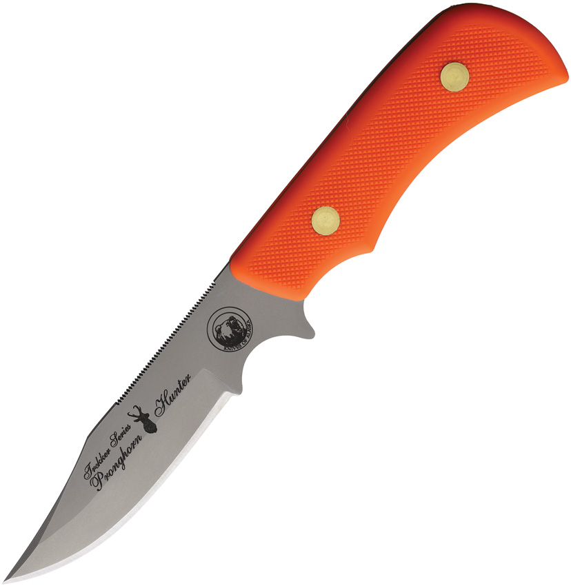 Knives Of Alaska Trekker Pronghorn Fixed Blade Skinner Knife Orange - KOA00176FG