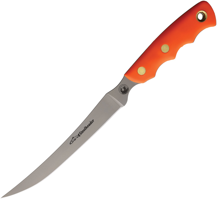 Knives Of Alaska Steelheader Suregrip Fillet Knife Orange - KOA00316FG