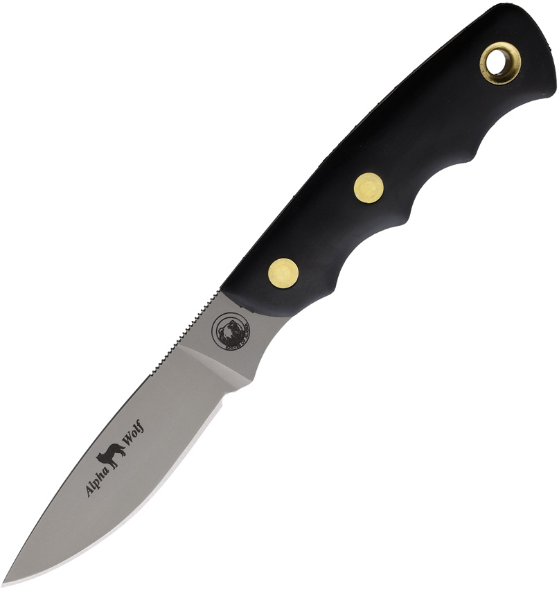 Knives Of Alaska Alpha Wolfe S30V Suregrip Fixed Blade Knife - KOA00345FG