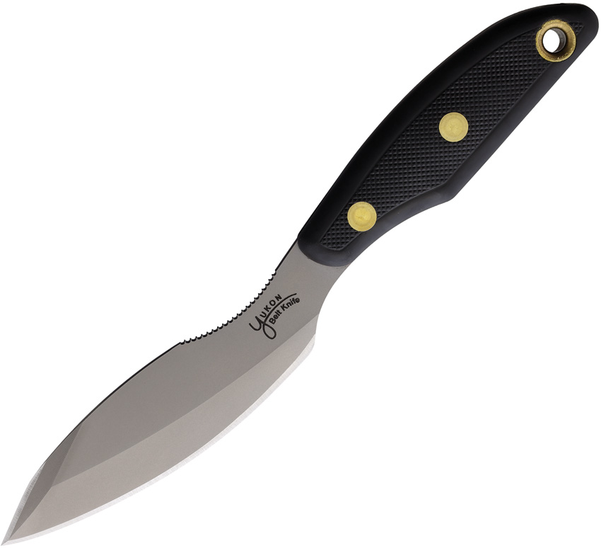 Knives Of Alaska Yukon 1 Suregrip Fixed Blade Skinner Knife Black - KOA00820FG