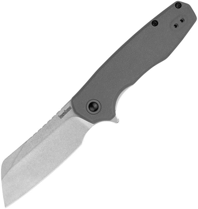 Kershaw Wharf Linerlock Pocket Knife Spring Assisted Gray - KS1414