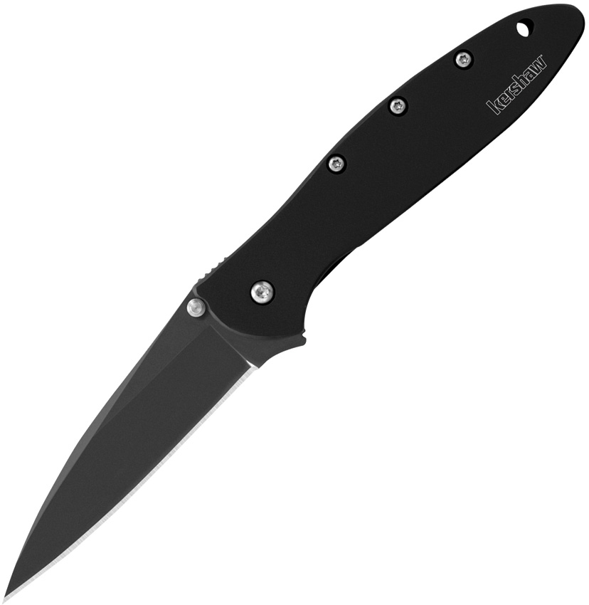 Kershaw Leek Framelock Pocket Knife Spring Assisted Black - KS1660H3