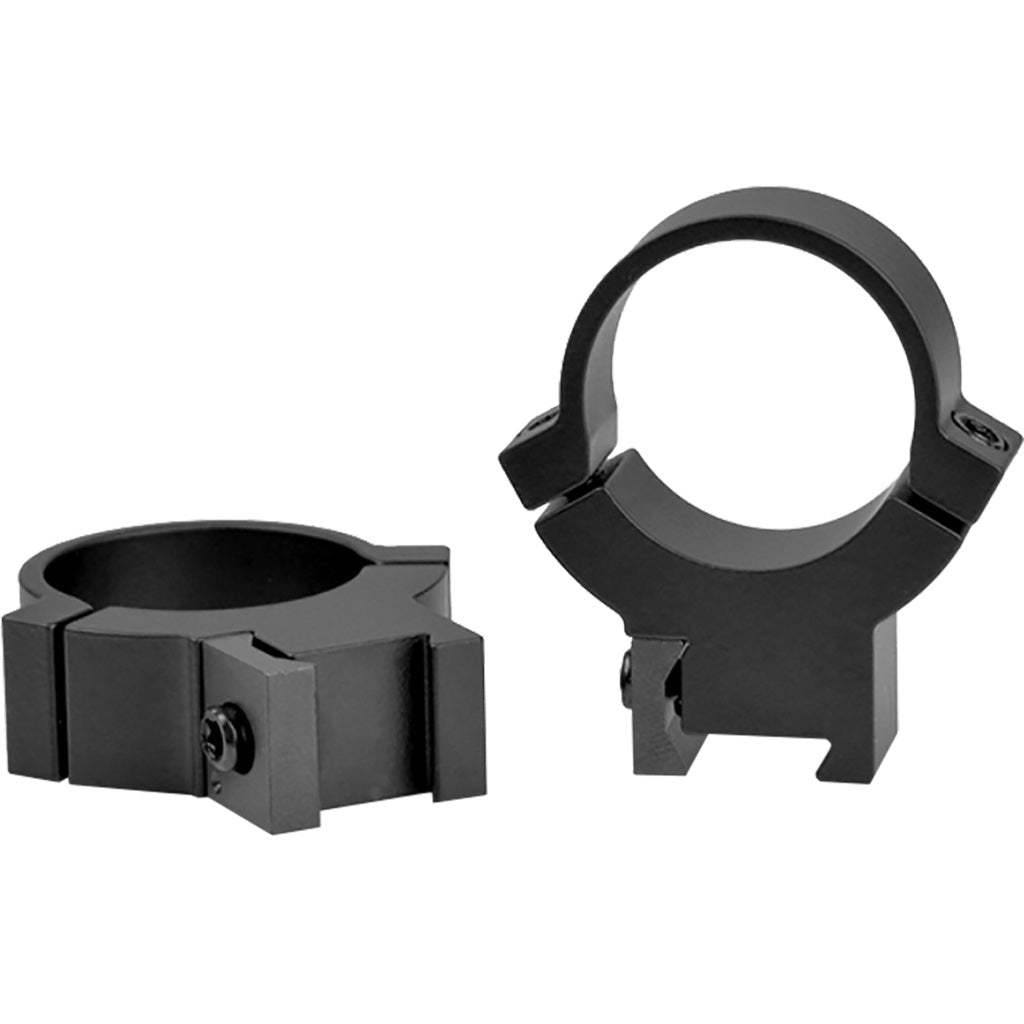 Warne Maxima Horizontal Pa Rimfire Scope Rings 3-8 Dovetail Matte Black 1 In. High