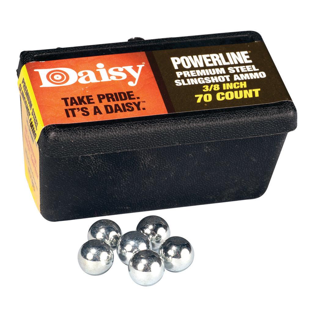 Daisy Slingshot Ammo Steel 3-8in. 75 Ct.