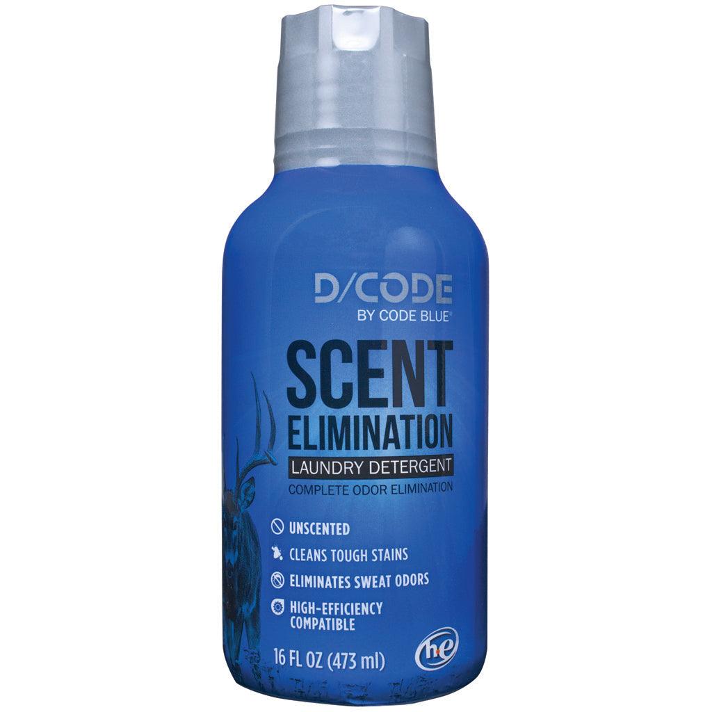 Code Blue D-code Odor Eliminator Laundry Detergent 16 Oz.