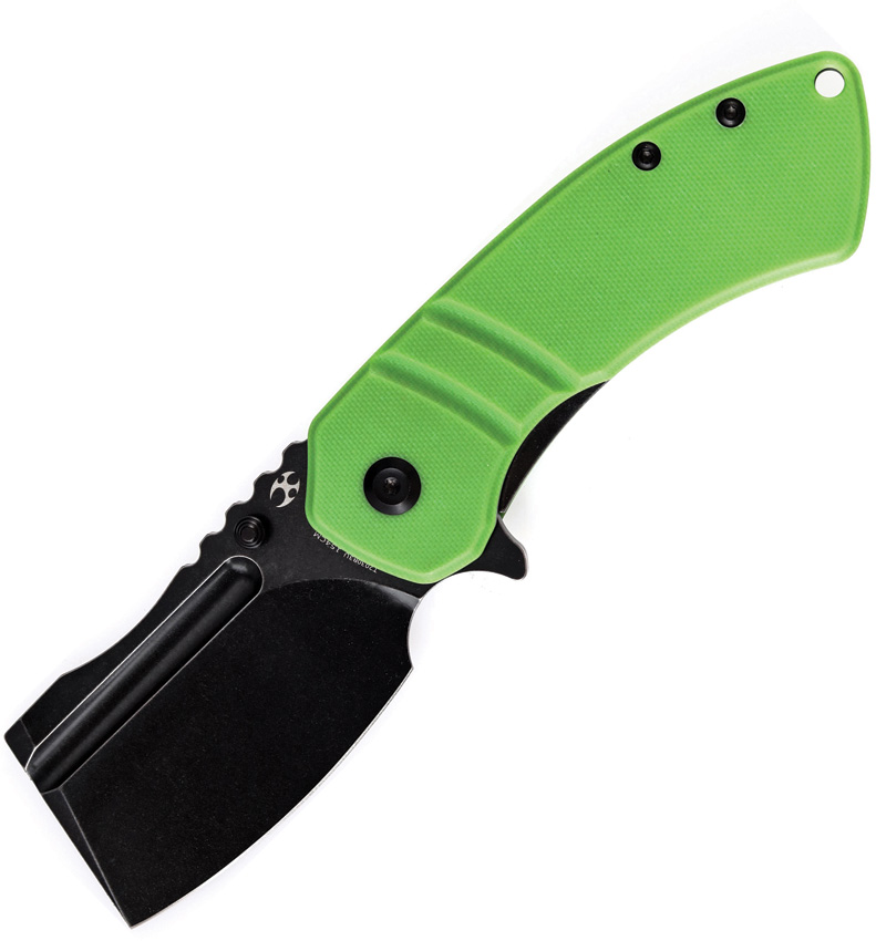 Kansept M+ Korvid Linerlock Pocket Knife Green G10 - KT2030B3U