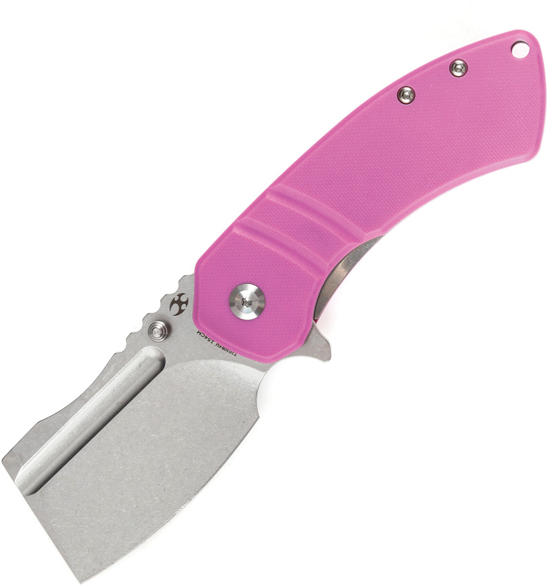 Kansept M+ Korvid Linerlock Pocket Knife Pink G10 - KT2030B4U