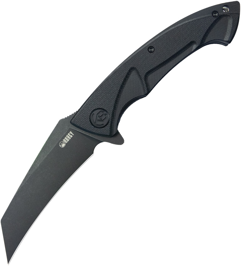 Kubey Anteater Linerlock Pocket Knife Blackwash - KUB212D