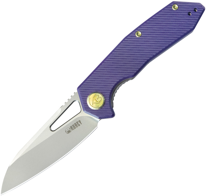 Kubey Vagrant Linerlock Pocket Knife Purple - KUB291S