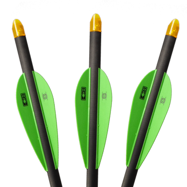 Lumenok Equipped Genuine Barnett Headhunter Bolts 22" 3pk.